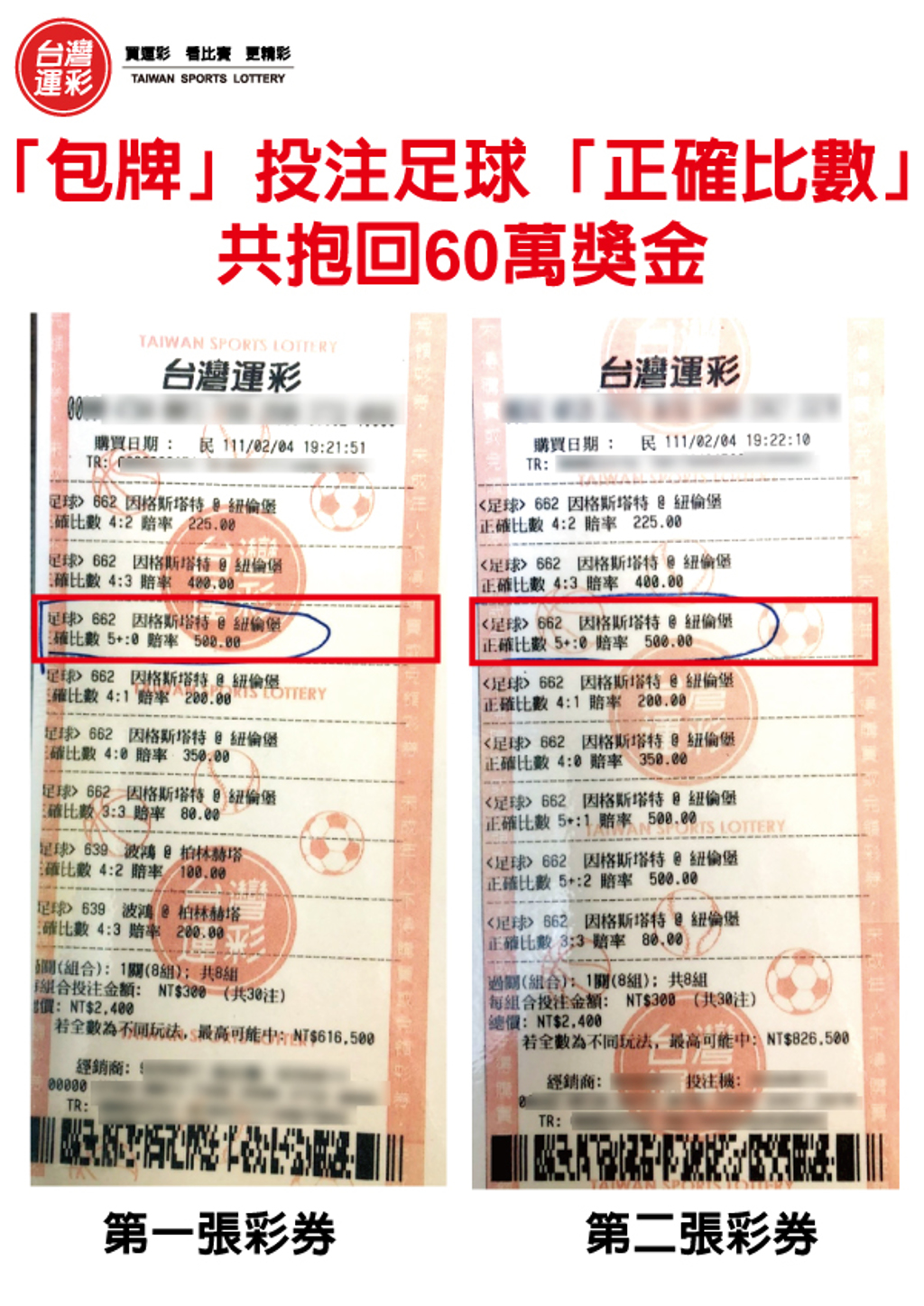 運彩網路會員投注|投注足球「正確比數」|包旺運動彩彩券